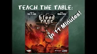 How to play Blood Rage in 11 Minutes