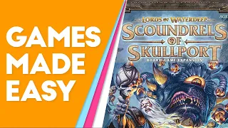 Learn how to play Lords of Waterdeep Scoundrels of Skullport better