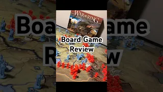 “War of the Ring” #Review #boardgames #boardgames #lordoftherings #warofthering #tabletopgaming