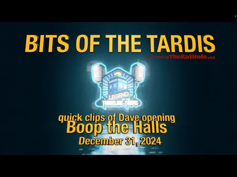 Bits of the TARDIS - Dave Opens Boop the Halls