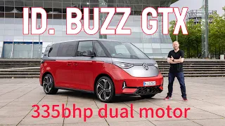 Volkswagen ID. Buzz GTX review | 335bhp VW bus!!