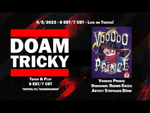 It's TRICKY: Voodoo Prince Live Teach & Play