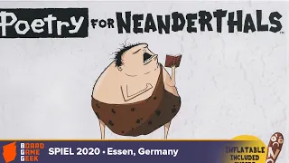 Poetry for Neanderthals  — game preview at SPIEL.digital 2020