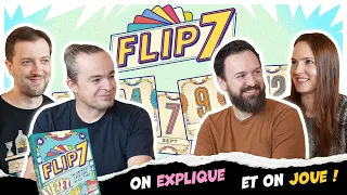 Flip 7, on explique et on joue avec Clément et Matthieu de Catch Up Games