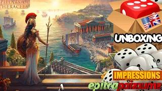 Pillars of Heracles - Unboxing & Impressions (EN) by Epitrapaizoume