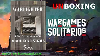 Expansión Máquina Enigma. Unboxing. Warfighter 2GM