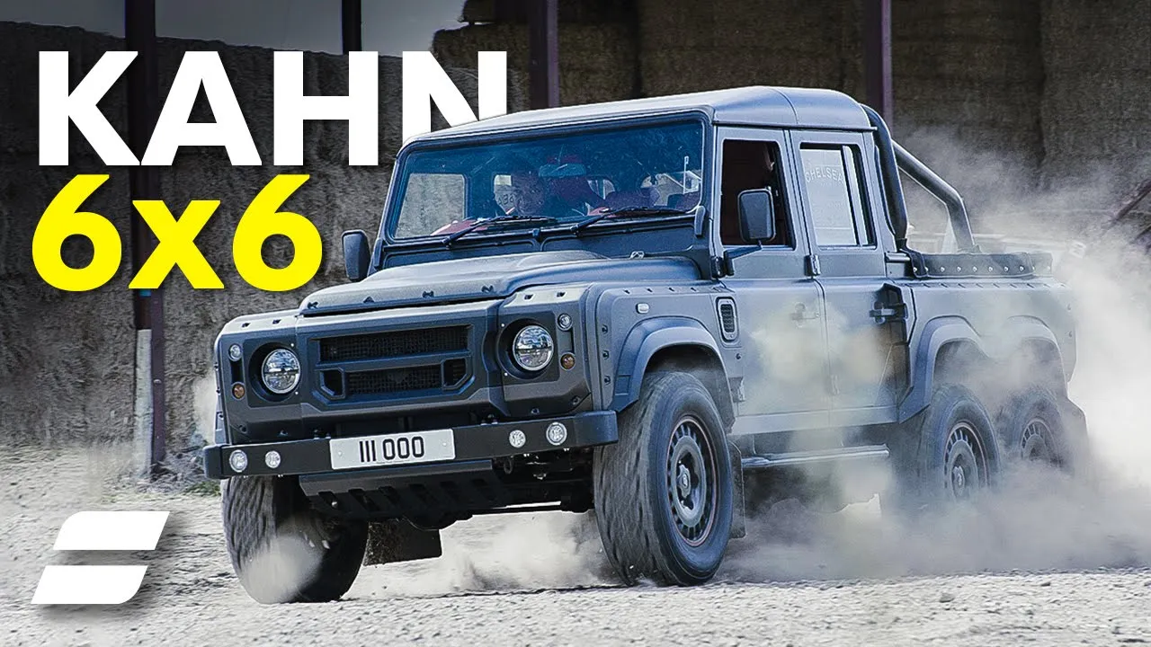 Custom 6x6 Defender Review: Kahn Flying Huntsman | 4K