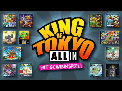 ALL IN: King of Tokyo King of New York ️ King of Monster Island ️