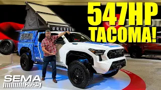 Toyota Just Unveiled a 547 Horsepower Tacoma & You Won’t Believe What’s Under The Hood!