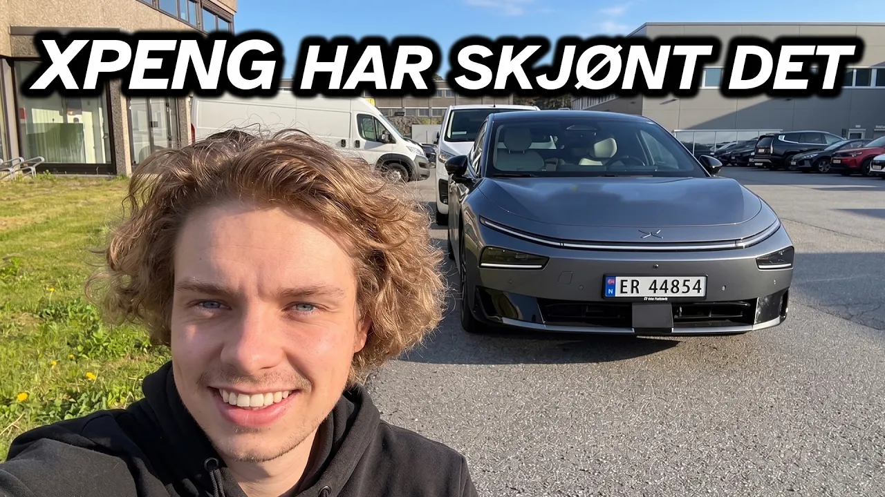 XPENG P7+ førsteinntrykk - en stor lukseriøs bil med sinnsyk ladeeffekt