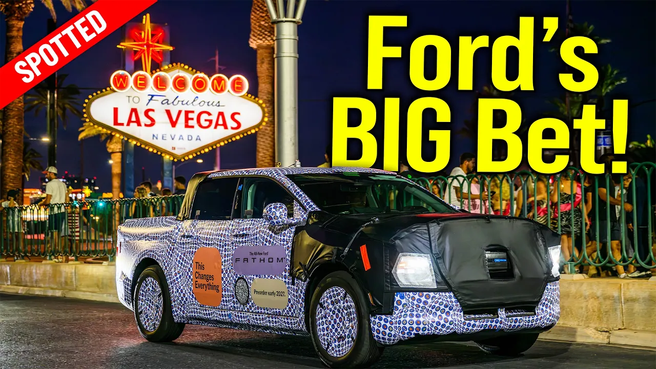 Ford Fathom spotted in Vegas! Can Ford sell 100,000? Plus more news!