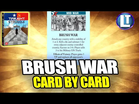 TWILIGHT STRUGGLE Strategy / HOW Do You Play The BRUSH WAR Card? / STRATEGY Tips