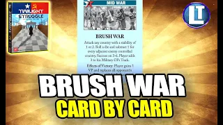 TWILIGHT STRUGGLE Strategy / HOW Do You Play The BRUSH WAR Card? / STRATEGY Tips