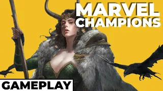 Marvel Champions - Loki takes the throne! | Gameplay Ep5 with @Dale the Casual Gamer