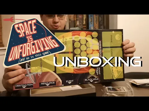 Space Is Unforgiving (And So Is This Game) Unboxing Video