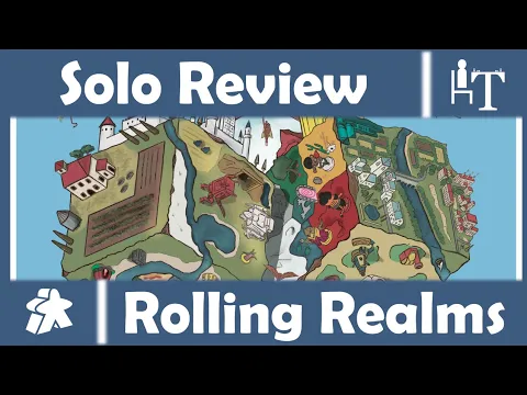 Rolling Realms Board Game - Solo Review - The Roll & Write of Roll & Writes?