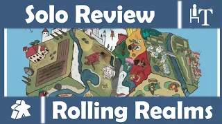 Rolling Realms Board Game - Solo Review - The Roll & Write of Roll & Writes?