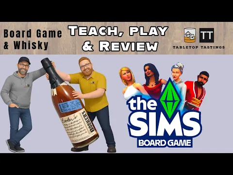 Sims the Board Game - Learn to Play, Playthrough & Whisky Pairing