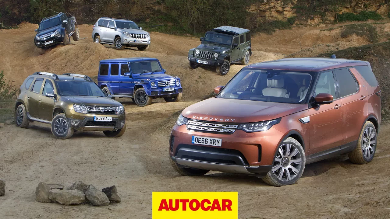 What's the best 4x4? | New Land Rover Discovery vs Jeep, Toyota, Isuzu, Mercedes, Dacia | Autocar