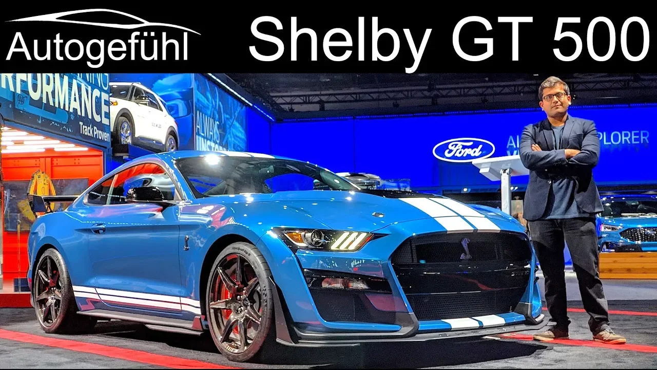 New Shelby GT 500 the ultimate Ford Mustang - Sound & Exterior REVIEW