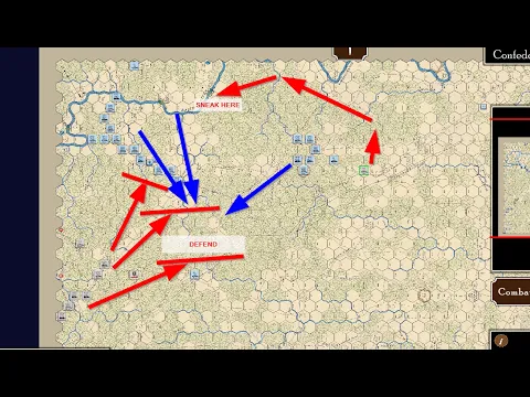 Wilderness - Confederates - How to get a Strategic Victory
