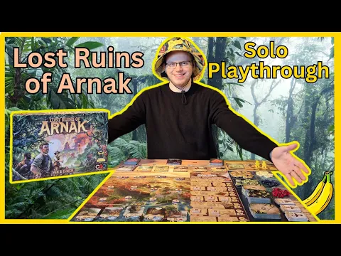 Lost Ruins of Arnak - Solo Playthrough