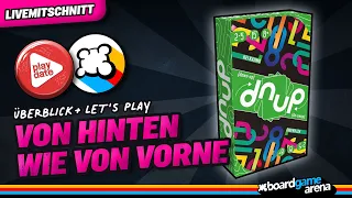 DNUP - Brettspiel - Regeln & Let's Play - Board Game Arena