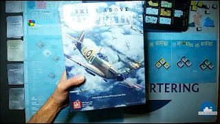 Playthrough (ITA) | SKIES ABOVE BRITAIN, GMT Games | historical wargame | Winter Quartering