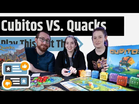 Cubitos vs Quacks of Quedlinburg - Play This, Not That