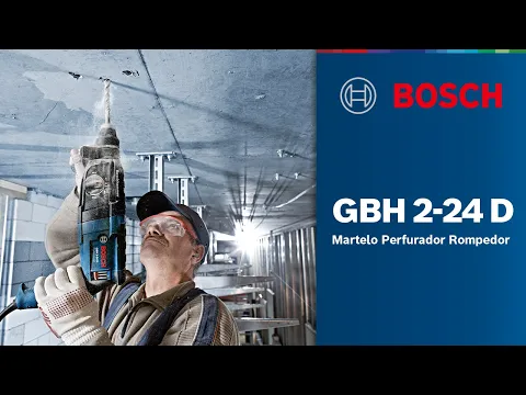 Martelete Sds Plus 820W GBH 2-24 D 220V Bosch