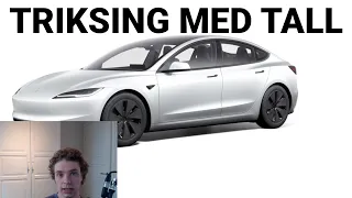 Ny Tesla Model 3 lansert i Norge - Long Range Bakhjulsdrift med 702 km WLTP