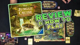 Disney Jungle Cruise Adventure Game Review and How to Play | Set Collection and Puns!