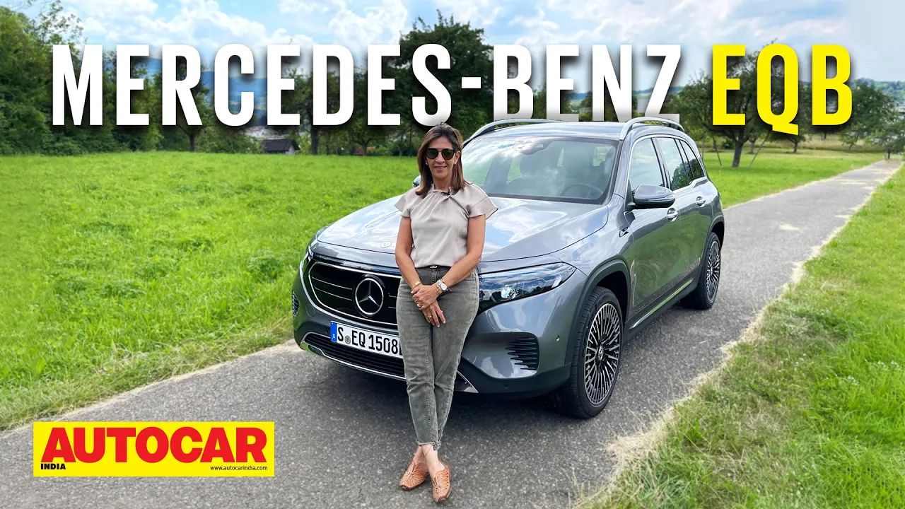2022 Mercedes-Benz EQB review - 7-seater electric SUV coming soon | First Drive | Autocar India