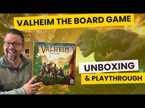 Valheim the board game. Unboxing and full playthrough