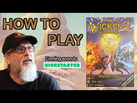 How to Play Wickens: The Deck Building Game | A Board Game published by Deep Etch Games