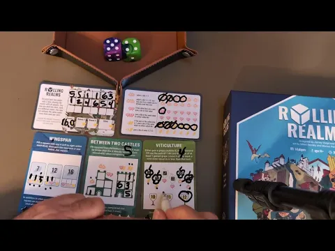 Rolling Realms recommended realms for a first game