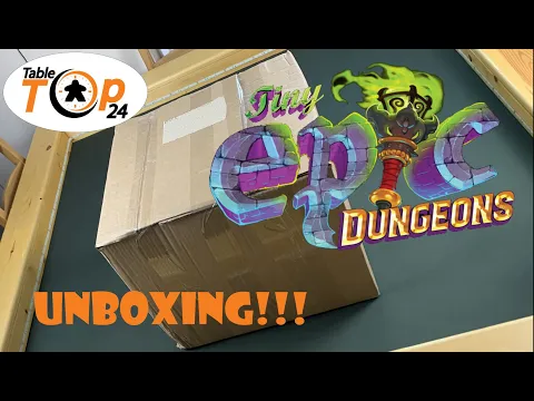 Tiny Epic Dungeons Unboxing - Tabletop24