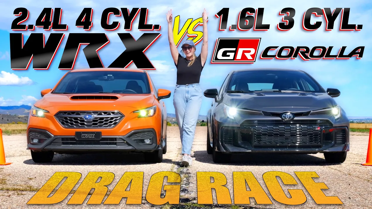 Toyota GR Corolla vs. Subaru WRX Drag Race: We THOUGHT We Knew How This Would End!