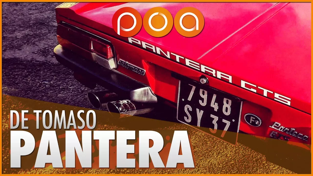 DE TOMASO PANTERA GTS : C'EST DE LA BOMBE !