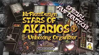 Stars of Akarios: Unboxing Insert / Organizer (deutsch/german)