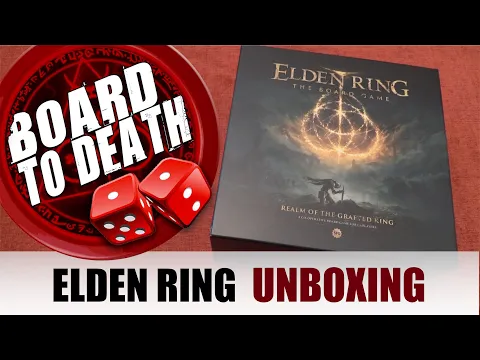 Elden Ring Boardgame | Realm of the Grafted King Unboxing Video