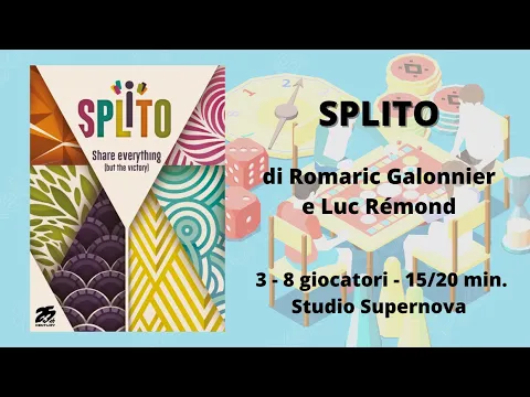 Splito (gioco da tavolo) - Tutorial italiano