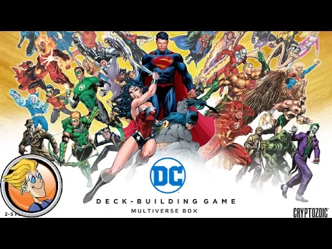DC Deck-Building Game: Multiverse Box — game preview at Origins Game Fair 2017