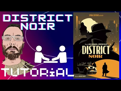 District Noir - Gioco di carte per due giocatori - Tutorial