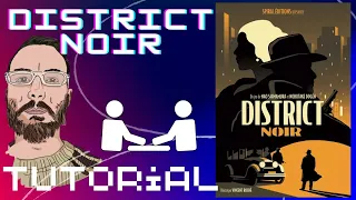 District Noir - Gioco di carte per due giocatori - Tutorial