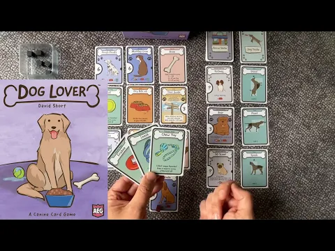 Dog Lover boardgame, how to play.