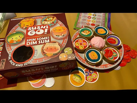 Sushi Go! Spin Some for Dim Sum Game Review