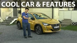 Peugeot e-208 interior, space and features