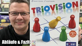 Triovision (Huch!) - Klassiker - abstrakt - ohne Glücksfaktor - 1 bis 6 Personen ab 8 Jahre