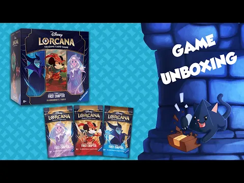 Unboxing Disney Lorcana